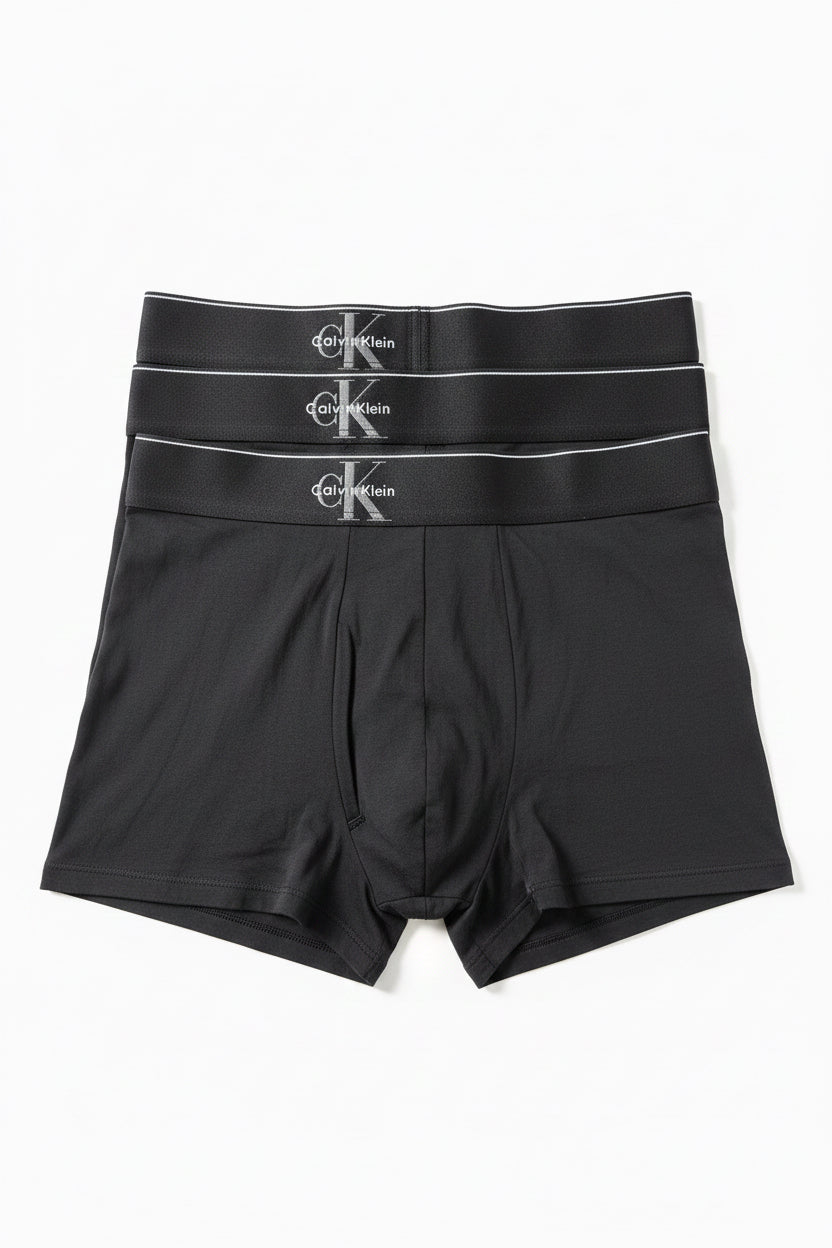 Calvin Klein 3-Pack Boxer Brief Uomo – Nero
